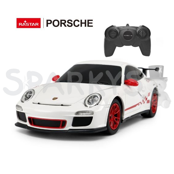 R/C 1:24 Porsche GT3 RS (bílý, oranžový, černý) - více druhů                    