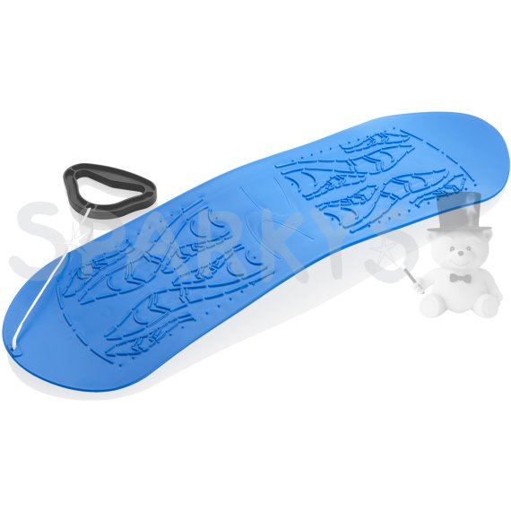 PLASTKON - Skyboard na sneh modrý                    