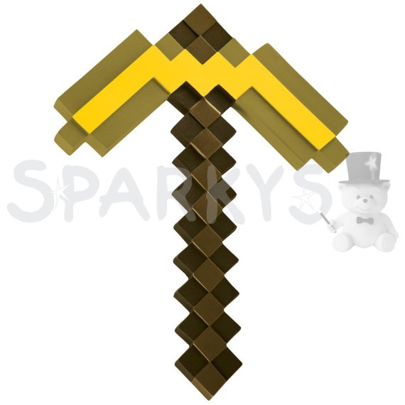 Minecraft krompáč zlatý                    