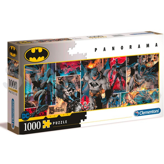 Clementoni - Puzzle Panorama 1000 Batman                    