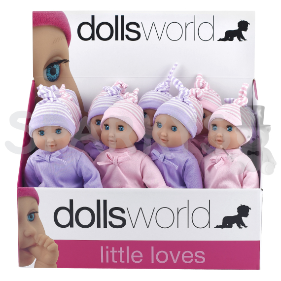 Dolls World - Molly spící panenka 25 cm - více druhů                    