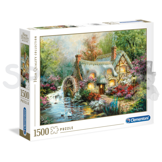 Clementoni - Puzzle 1500 Country Retreat                    