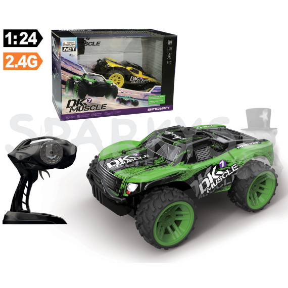 R/C Rychlostní terénní auto 1:24 4CH 2,4G 9901A                    