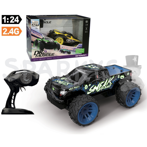 R/C Rychlostní terénní auto 1:24 4CH 2,4G 9902A                    