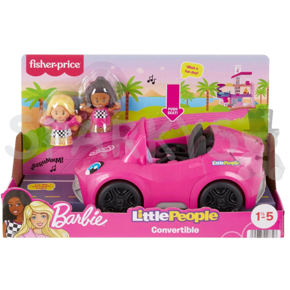 Fisher Price Little People Barbie kabriolet se zvuky                    