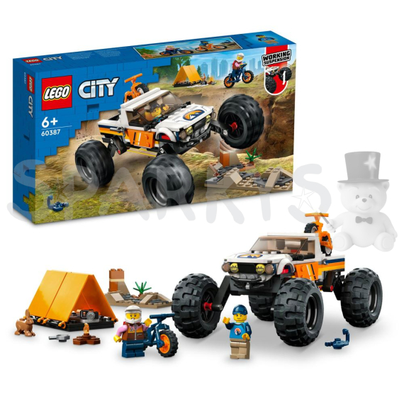 LEGO® City 60387 Dobrodružství s teréňákem 4x4                    