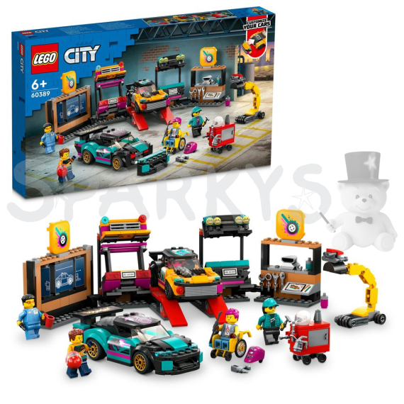 LEGO® City 60389 Tuningová autodílna                    