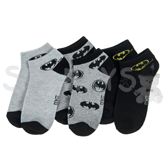 COOL CLUB - Kotníkové dětské ponožky 3 ks 37_39 BATMAN                    