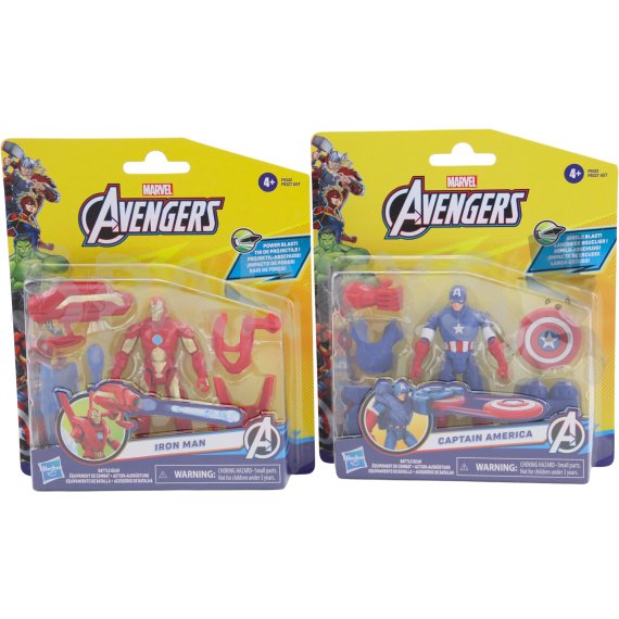 Marvel Avengers Battle Gear Iron Man 10 cm                    