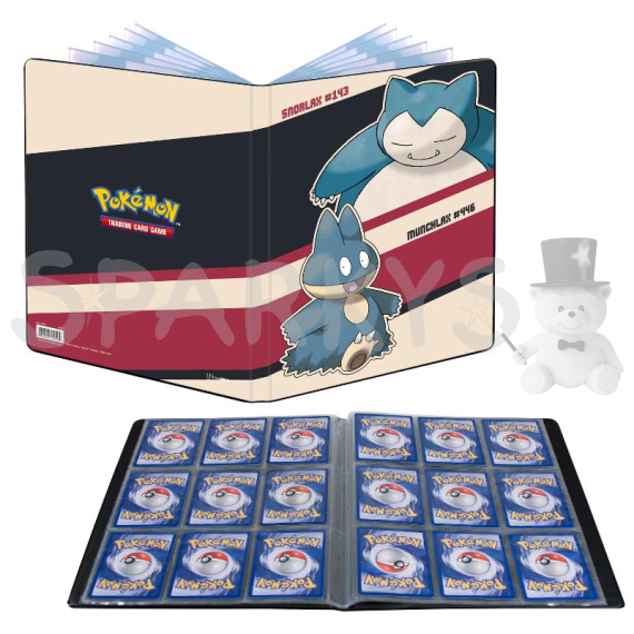 Pokémon UP: GS Snorlax Munchlax - A4 album na 180 karet                    