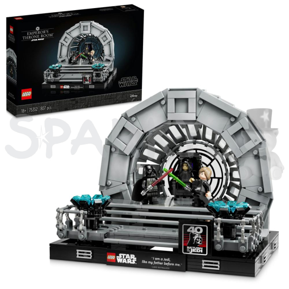 LEGO® Star Wars™ 75352 Císařův trůnní sál – diorama                    