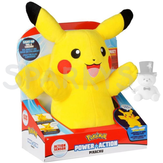 Pokémon Power Action Pikachu - interaktivní plyš                    