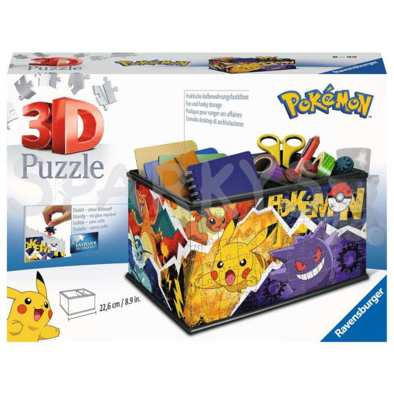 Ravensburger Úložná krabice Pokémon 216 dílků                    