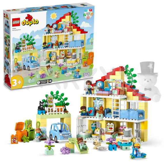 LEGO® DUPLO® 10994 Rodinný dům 3 v 1                    