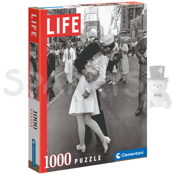 Clementoni - Puzzle 1000 LIFE: Polibek                    