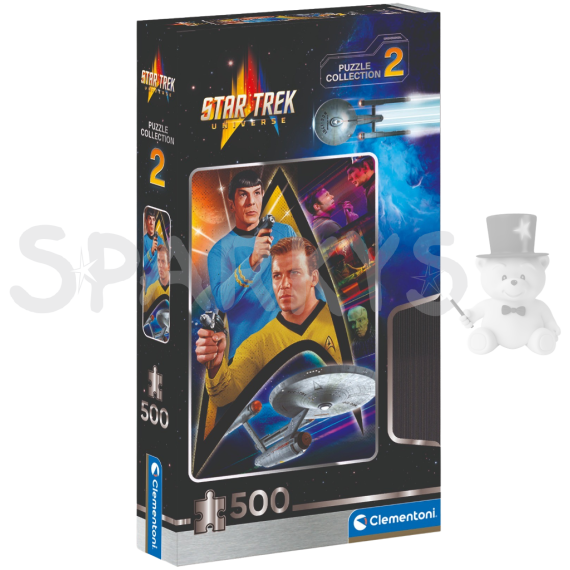 Clementoni - Puzzle 500 Star Trek: Kirk a Spock                    