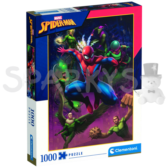 Clementoni - Puzzle 1000 Spider-Man                    