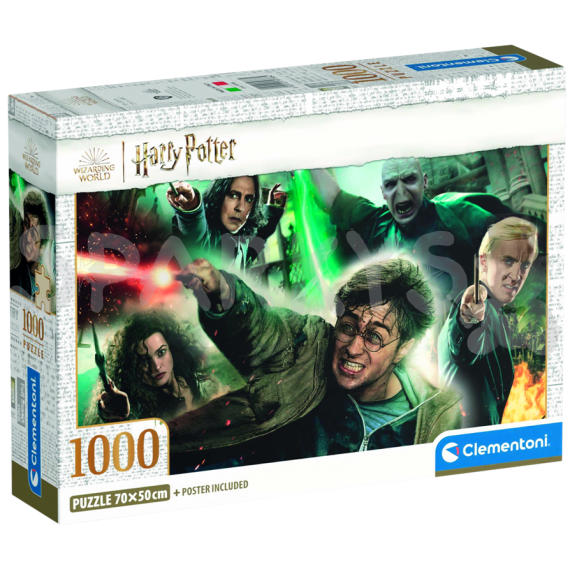 Clementoni - Puzzle 1000 Harry Potter                    