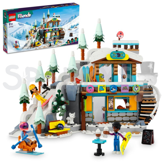 LEGO® Friends 41756 Lyžařský resort s kavárnou                    