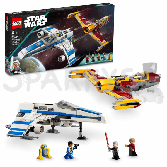 LEGO® Star Wars™ 75364 Stíhačka E-wing™ Nové republiky vs. stíhačka Shin Hati                    