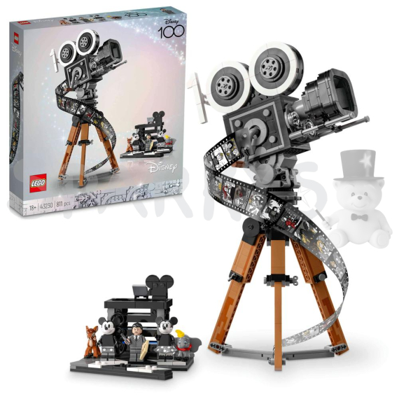 LEGO® │ Disney 43230 Kamera na počest Walta Disneyho                    