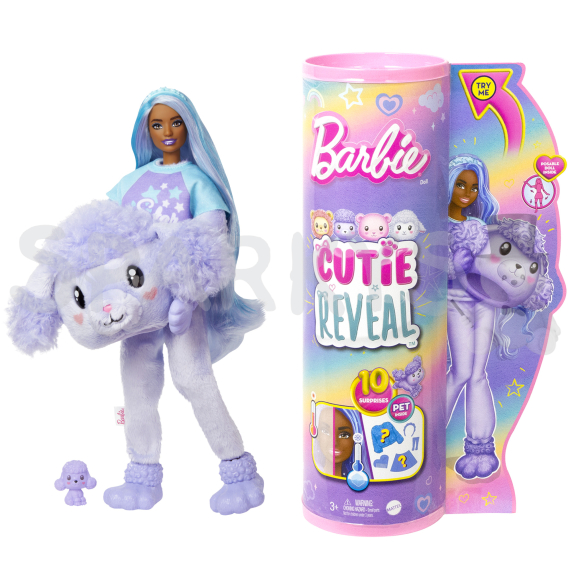 Barbie cutie reveal Barbie pastelová edice - Pudl                    