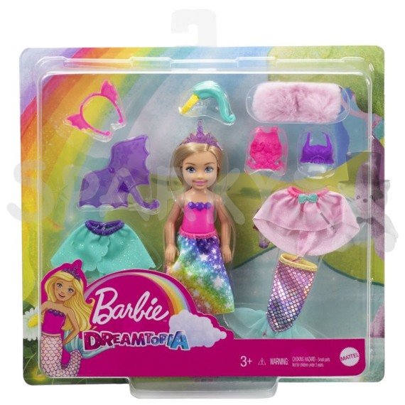 Barbie Chelsea s oblečky herní set                    