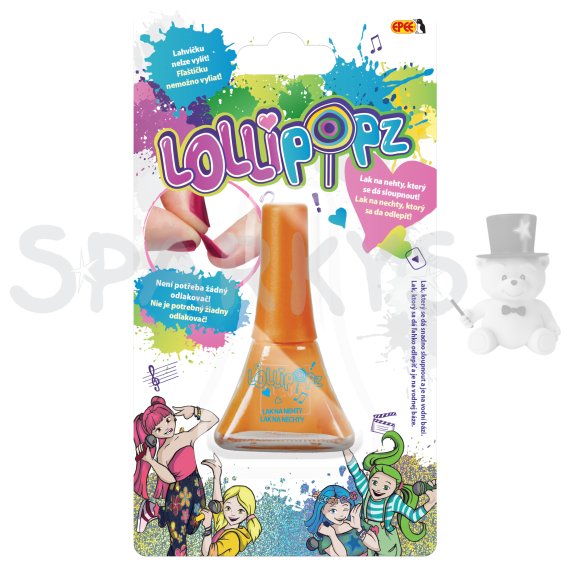 Lollipopz Lak na nechty oranžový                    