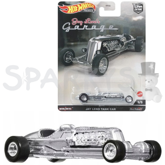 Hot Wheels PRÉMIOVÉ AUTO - Jay Leno Tank Car                    