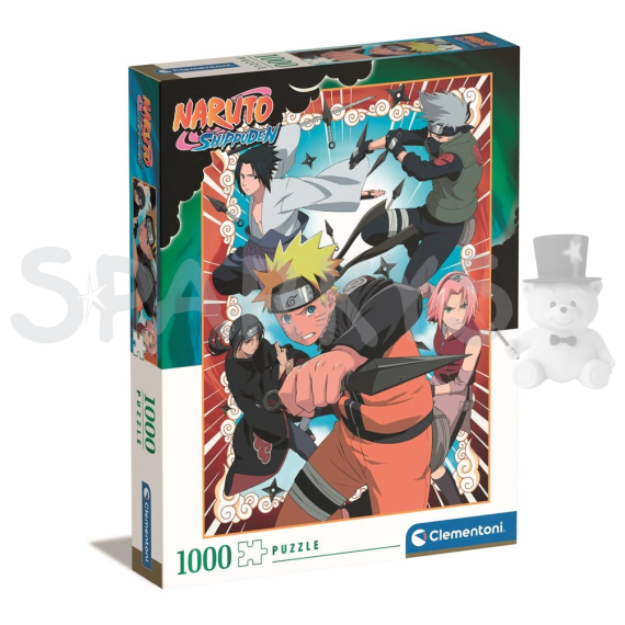 Clementoni - Puzzle 1000 Naruto Shippuden II                    