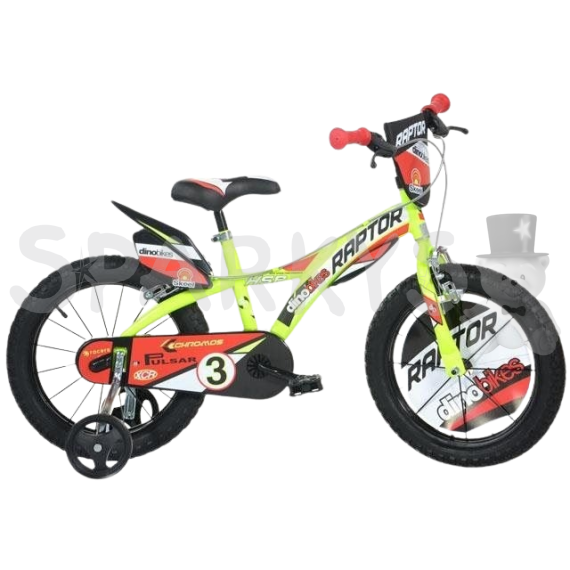 DINO Bikes - Dětské kolo 16&quot; - Raptor                    