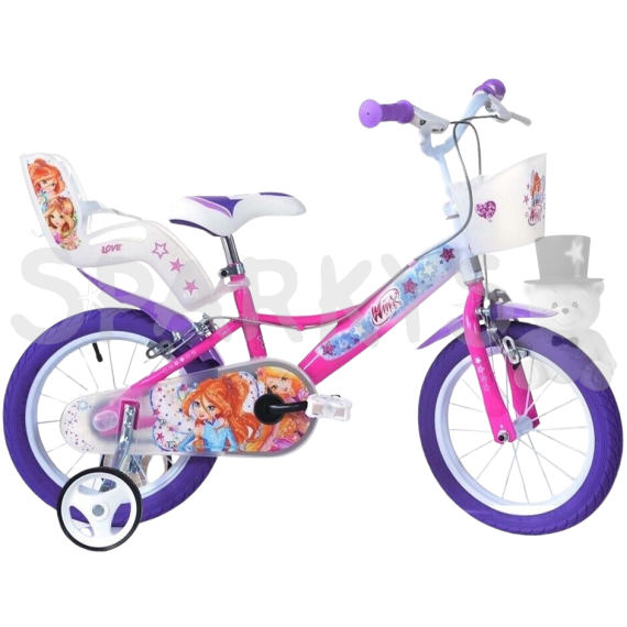 DINO Bikes - Dětské kolo 14&quot; - Winx Club                    