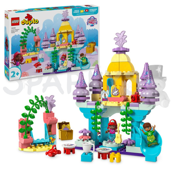 LEGO® DUPLO® │ Disney 10435 Arielin kouzelný podmořský palác                    