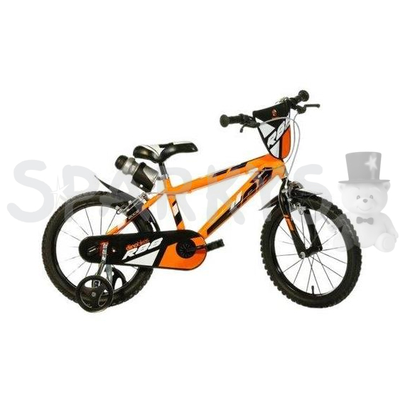 DINO Bikes - Dětské kolo 16&quot; - Oranžové                    