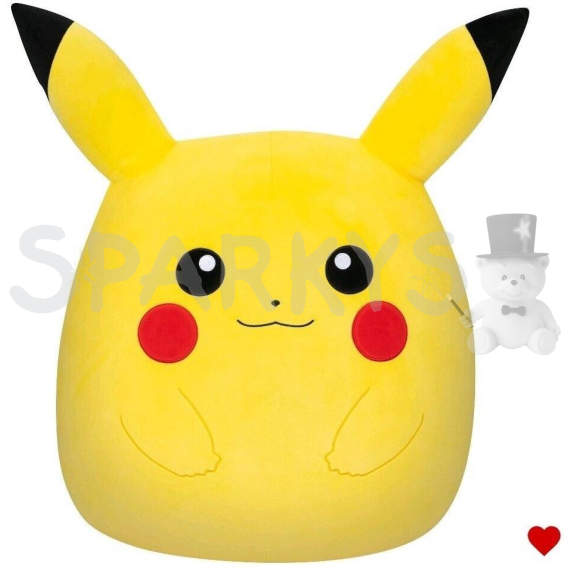 Pokemon JUMBO Squishmallows plyšový Pikachu 60 cm                    