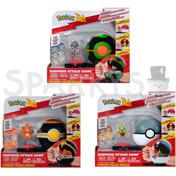 Pokemon Surprise Attack Game Single-Packs - více druhů                    