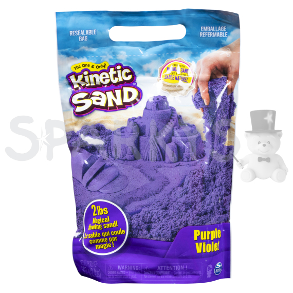 Spin Master Kinetic sand balení fialového písku 0,9 kg                    