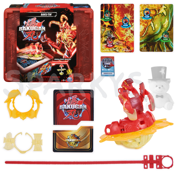 Spin Master Bakugan - Sběratelská plechová krabice S6                    