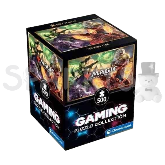 Clementoni - Puzzle 500 Cube magic the gathering                    