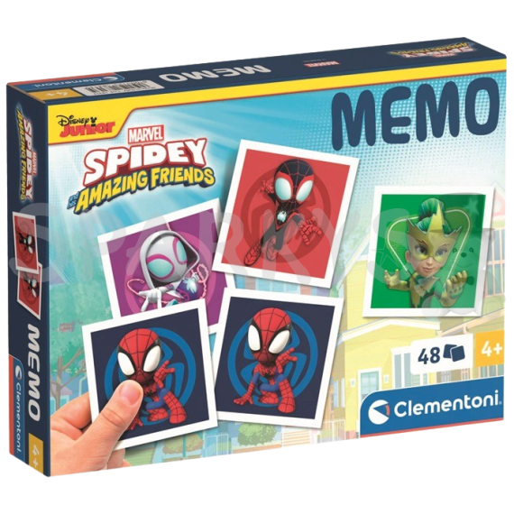 Clementoni - Pexeso Spidey a jeho úžasní přátelé                    