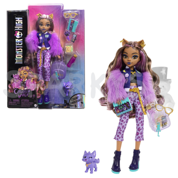 Monster High Příšerka monsterka - Clawdeen                    