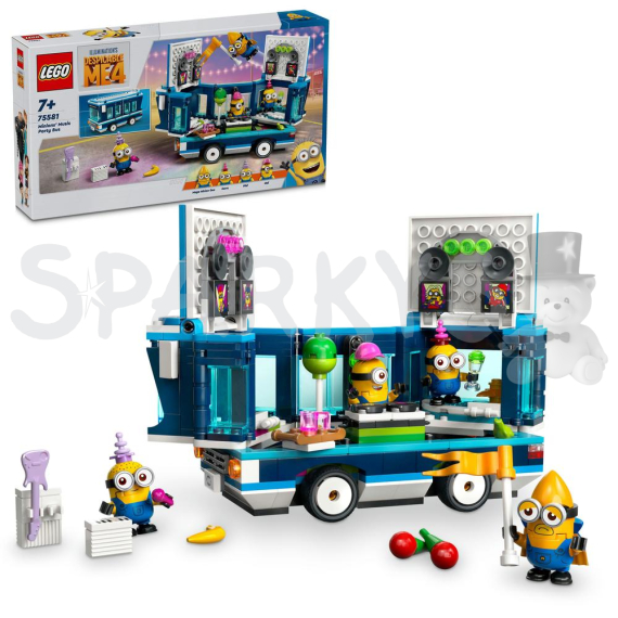 LEGO®  Já padouch 4 75581 Mimoni a hudební párty autobus                    