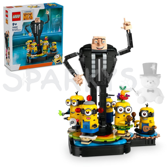 LEGO®  Já padouch 4 75582 Gru a mimoni z kostek                    