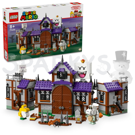 LEGO® Super Mario™ 71436 King Boo a strašidelné sídlo                    