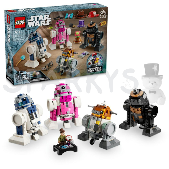 LEGO® Star Wars™ 75392 Kreativní hraní: Stavění droidů                    