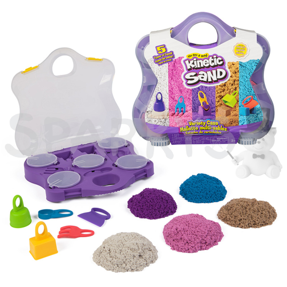 Spin Master Kinetic Sand kufřík s doplňky                    