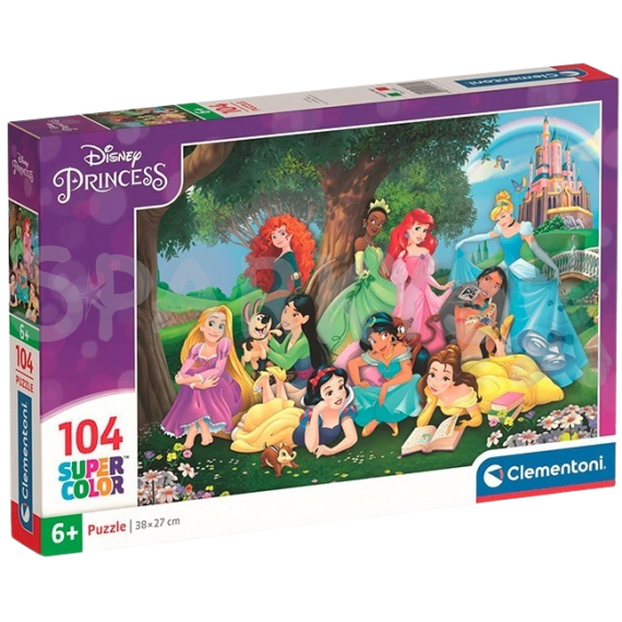 Clementoni - Puzzle 104 Disney princezny                    