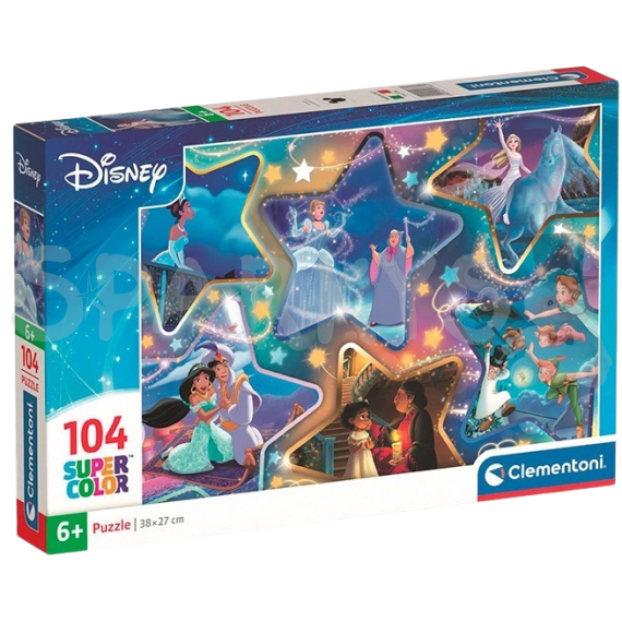 Clementoni - Puzzle 104 Disney: Magické momenty                    