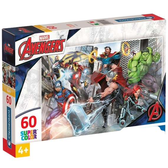 Clementoni - Puzzle 60 Avengers                    