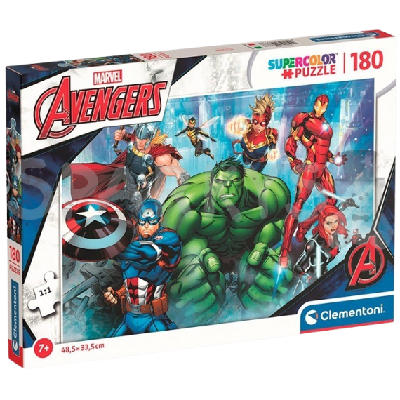 Clementoni - Puzzle 180 Avengers                    